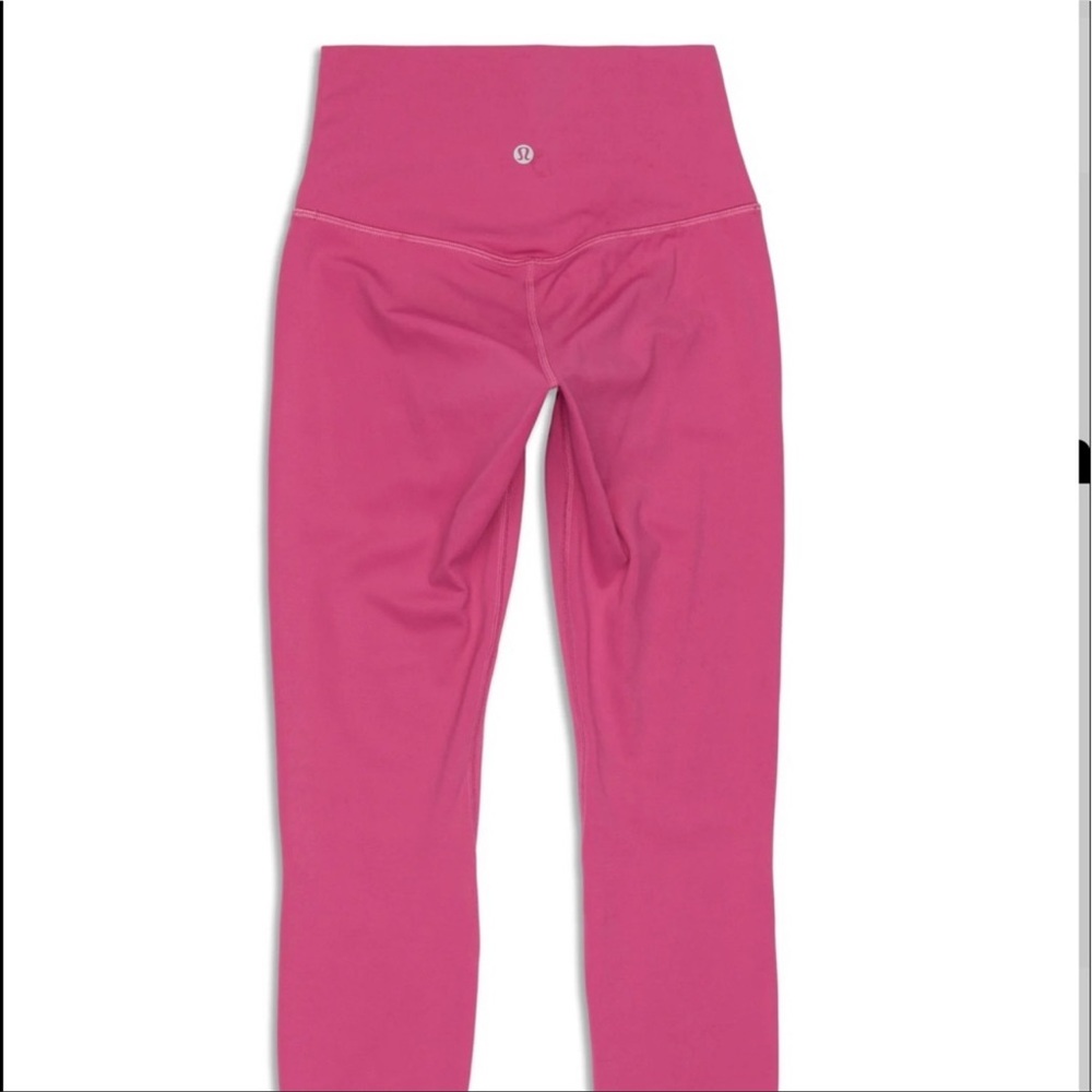 Pink Lululemon Align Leggings